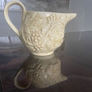 Original Italian Deruta pottery pitcher